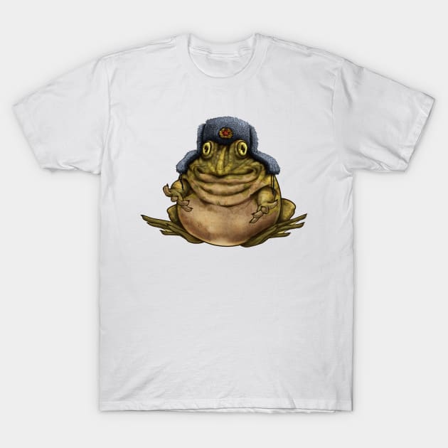 Comrade Frog T-Shirt by Sosnitsky